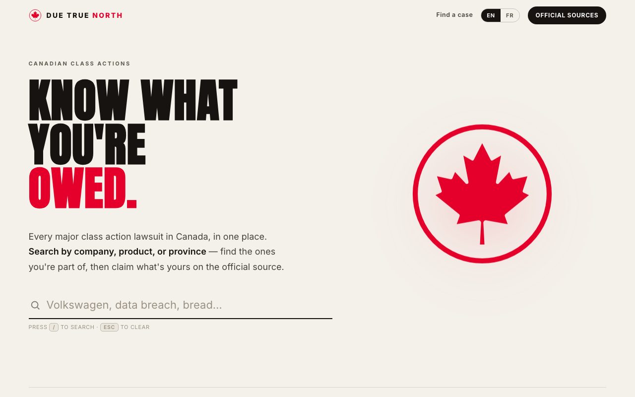 duetruenorth.ca